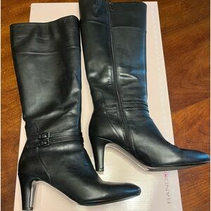 Tall Leather Boots